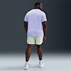 Playera de correr de manga corta Dri-FIT para hombre Nike Miler