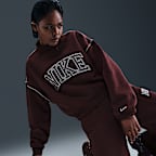 Nike Sportswear Phoenix Fleece Stehkragen-Sweatshirt für Damen