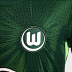 VfL Wolfsburg 2025/2026 Stadium Home Youth Nike Dri-FIT Football Replica Short-Sleeve Top