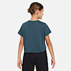 Nike Sportswear Older Kids' (Girls') Cropped T-Shirt