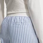 Nike Sportswear Chill Poplin Women's Loose Mid-Rise Woven Striped Trousers