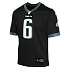 Devonta Smith Philadelphia Eagles Big Kids' Nike Dri-FIT NFL Football Jersey - Black