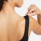 Bra deportivo con cuello en U con forro delgado de baja sujeción para mujer Nike Alate All U
