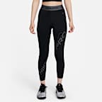 Nike Pro Women's Mid-Rise 7/8 Graphic Leggings