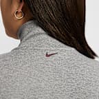 Nike Sportswear Women's Oversized Quarter-Zip Cropped Sweatshirt