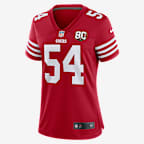 Fred Warner San Francisco 49ers 80th Anniversary Women's Nike NFL Game Jersey - Scarlet