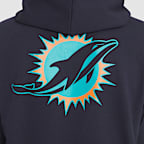 Miami Dolphins Rivalries Collection Sideline Men's Nike Dri-FIT NFL Pullover Hoodie