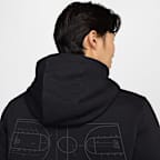 Sudadera con gorro sin cierre de tejido Fleece para hombre Nike Club
