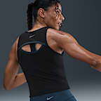 Camiseta de tirantes Dri-FIT cropped para mujer Nike One Fitted