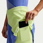 NikeCourt Slam Dri-FIT tennisskjørt med høyt liv til dame