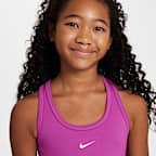 Nike One Fitted Big Kids' (Girls') Dri-FIT Tank