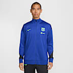 3e survêtement de foot en maille Nike Dri-FIT FC Barcelona Strike pour homme - Old Royal/Anthracite/Lime Blast