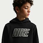 Sudadera con gorro para niños talla grande Nike Sportswear Club Fleece