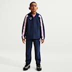 Chamarra de fútbol de tejido Woven Repel para niños talla grande Nike Energy