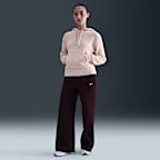 나이키 스포츠웨어 피닉스 코지 부클레 여성 루즈 니트 후디