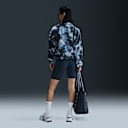 ナイキ ワン ウィメンズ Therma-FIT オーバーサイズド 1/2ジップ フリース プリント トップ