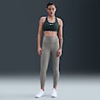 Bra deportivo con almohadillas para mujer Nike Swoosh Medium Support