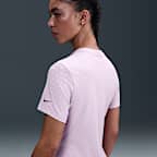 Polo de golf de manga corta Dri-FIT Blade Jacquard para mujer Nike Tour