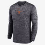 Texas Sideline Velocity Men's Nike Dri-FIT College Long-Sleeve T-Shirt