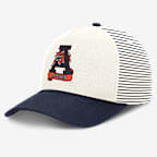 Auburn Rise Men's Nike Dri-FIT College A-Frame Adjustable Hat - White