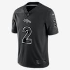 NFL Denver Broncos RFLCTV (Patrick Surtain II) Men's Fashion Football Jersey - Black