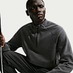 Maglia da golf con zip a metà lunghezza Therma-FIT Nike Par – Uomo