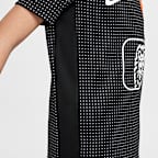 Países Bajos Academy Pro Camiseta de fútbol de manga corta para antes del partido Nike Dri-FIT - Niño/a