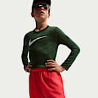 Shorts de entrenamiento Dri-FIT para niños talla grande Nike Multi