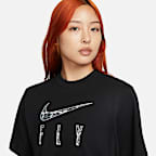 เสื้อยืดผู้หญิง Nike Dri-FIT Swoosh Fly