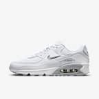 Nike Air Max 90 Men's Shoes - White/Light Smoke Grey/Photon Dust