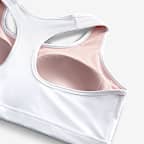 Bra deportivo con almohadillas para mujer (talla grande) Nike Swoosh Medium Support