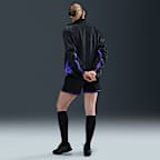 FC Barcelona Away Kobe-fodboldtræningsjakke med grafik til kvinder