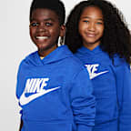 Sudadera con gorro para niños talla grande Nike Sportswear Club Fleece
