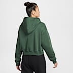 나이키 피닉스 플리스 여성 오버사이즈 크롭 후디