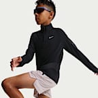 Haut à demi-zip Dri-FIT Nike Stride pour enfant