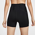 ナイキ トレイル ウィメンズ Dri-FIT ハイウエスト 10cm タイト ランニングショートパンツ