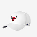 Chicago Bulls Rise Nike NBA Adjustable Cap - White