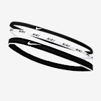 Bandas para el cabello de ancho mixto Nike (pack de 3)