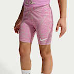 Conjunto de dos piezas de shorts de ciclismo para niños talla pequeña Nike Lace It Up