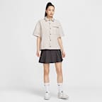 나오미 오사카 오버사이즈 반팔 탑