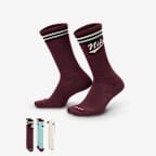 Nike Everyday Plus Crew Socks (3 Pair) - Multi-Color