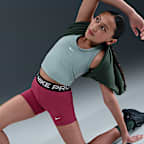 Shorts Dri-FIT de 8 cm para niña Nike Pro