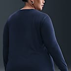 Nike Sportswear Club Women's Long-Sleeve T-Shirt (Plus Size)