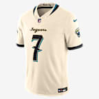 Brian Thomas Jr. Jacksonville Jaguars Rivalries Collection Men's Nike Dri-FIT NFL Limited Jersey - Natural