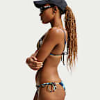 Parte inferior del bikini con cordones para mujer Nike Swim