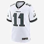 A.J. Brown Philadelphia Eagles Men's Nike NFL Game Jersey - White