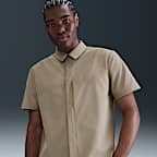 Nike 24.7 PerfectStretch Men's Dri-FIT Short-Sleeve Snap-Down Top