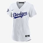 Clayton Kershaw Los Angeles Dodgers 2025 World Series Champions Women's Nike MLB Replica Jersey - White