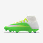 Nike Mercurial Superfly 11 Academy By You Custom Firm-Ground High-Top Football Boots - Multi-Colour/Multi-Colour