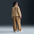 ナイキ スポーツウェア ウィンドランナー ウィメンズ ルーズ UV プロテクション ウーブン フルジップ プリント ジャケット